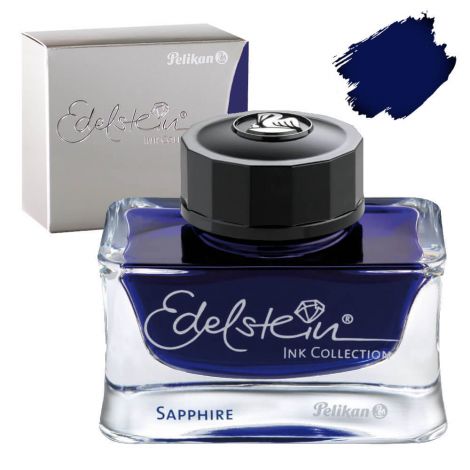 Atrament Pelikan Edelstein 50ml Granatowy Sapphire - 2